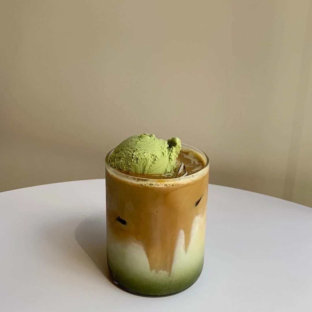An image of the Hojicha Matcha Cream (ほうじ茶抹茶クリーム) product