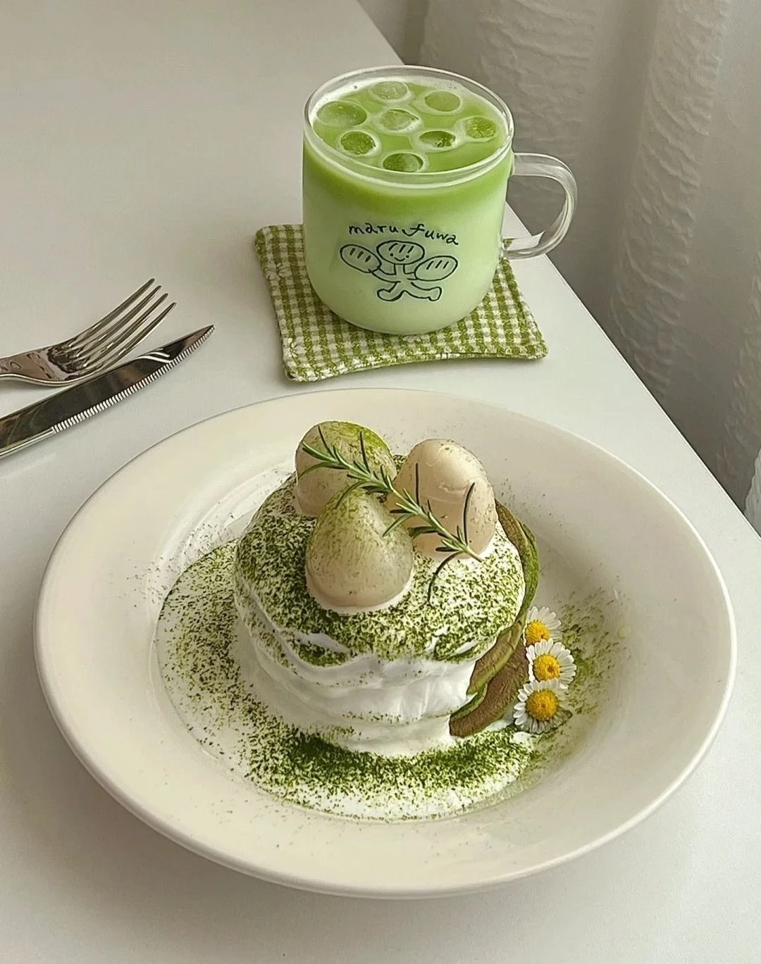 An image of the Matcha Pancake (抹茶パンケーキ) product